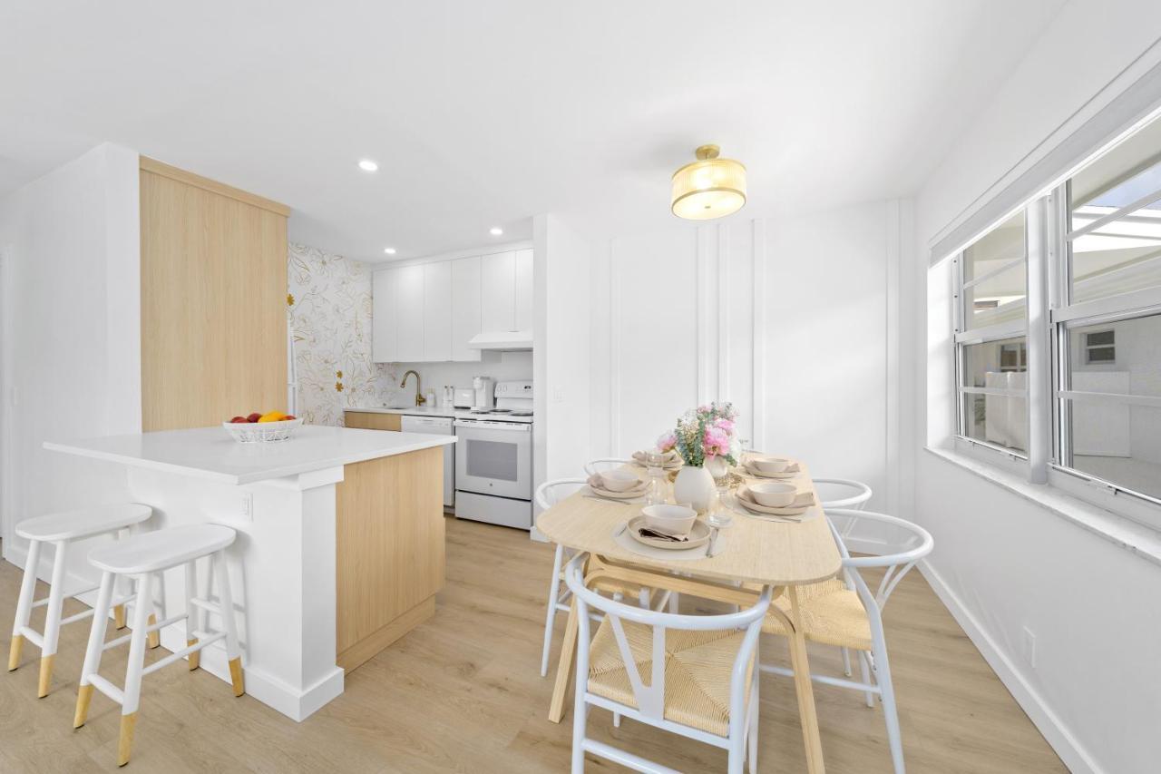 M Lake Worth Beach - Modern Villas Near West Palm Beach, Chic Retro Vibes, King Bed, Cozy Backyard, Bbq, Workspace, High-Speed Internet, Free Parking, 5 Minutes To Downtown & Beach Exterior foto